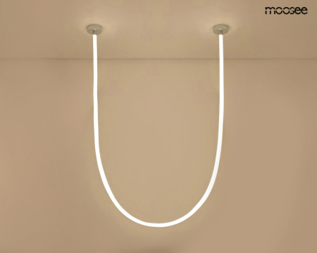 Pendul Lasso 500 100x10x400 cm, Oțel Argintiu - Moosee [4]