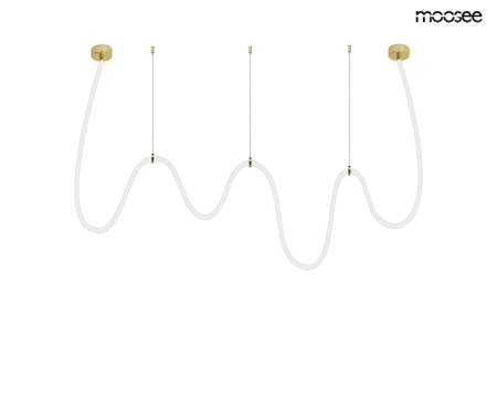 Pendul Lasso 500 100x10x400 cm, Oțel Auriu - Moosee [6]