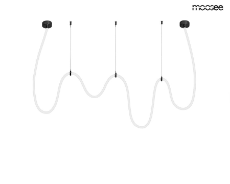Pendul Lasso 600 600x200x400 cm, Oțel Negru - Moosee [5]