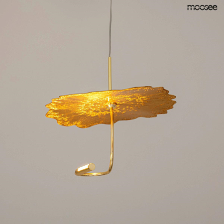 Pendul Leafs 22x22x220 cm, Oțel Auriu - Moosee [3]