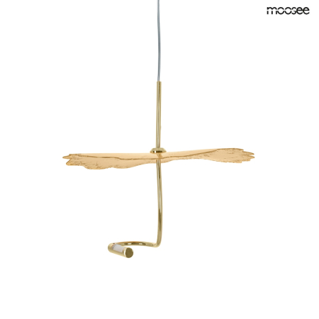 Pendul Leafs 22x22x220 cm, Oțel Auriu - Moosee [1]