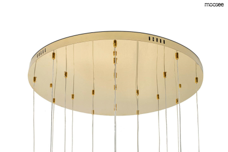 Pendul Leafs Disc 100x100x200 cm, Oțel Auriu - Moosee [9]