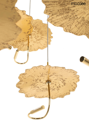 Pendul Leafs Disc 100x100x200 cm, Oțel Auriu - Moosee [4]