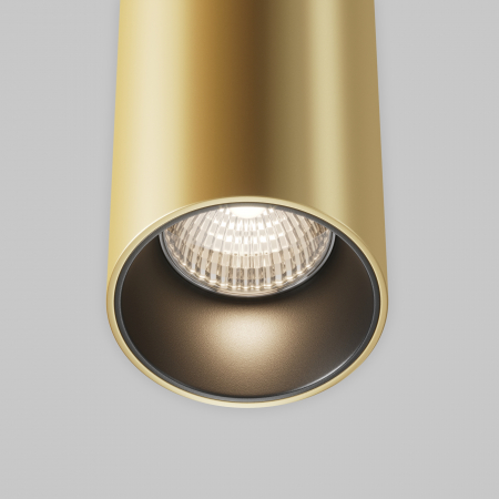 Pendul LED Efir P089PL-15W3K-MG, 15W, 1230lm, lumina calda, IP20, auriu+negru, Maytoni [1]