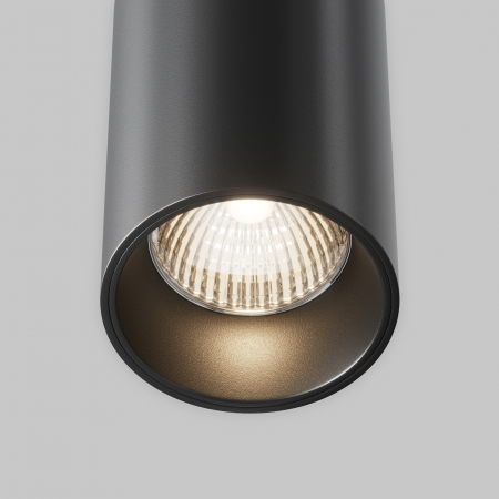 Pendul LED Efir P089PL-25W3K-B, 25W, 2180lm, lumina calda, IP20, negru, Maytoni [1]