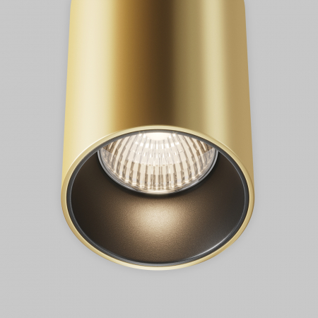 Pendul LED Efir P089PL-25W3K-MG, 25W, 2180lm, lumina calda, IP20, auriu+negru, Maytoni [1]