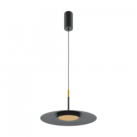 Produse - Pendul LED Ei MOD041PL-L15B3K1, 15W, 800lm, lumina calda, IP20, negru, Maytoni