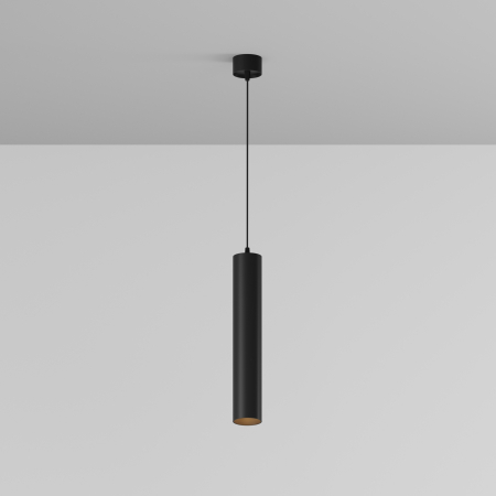 Promotii - Pendul LED Focus P072PL-L12B3K-1, 12W, 1100lm, lumina calda, IP20, negru, Maytoni