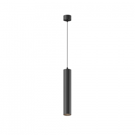 Pendul LED Focus P072PL-L12B4K-1, 12W, 900lm, lumina calda, IP20, negru, Maytoni [1]