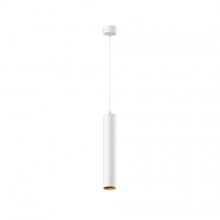 Promotii - Pendul LED Focus P072PL-L12W3K-1, 12W, 1000lm, lumina calda, IP20, alb, Maytoni