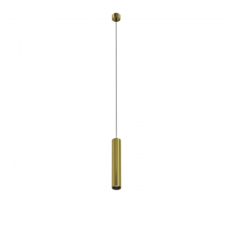 Pendul LED Focus P072PL-L12W3K-BS, 12W, 1000lm, lumina calda, IP20, arama+negru, Maytoni [1]