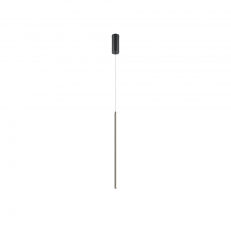Produse - Pendul LED Halo MOD246PL-L12BK, 11W, 600lm, lumina calda, IP20, negru, Maytoni