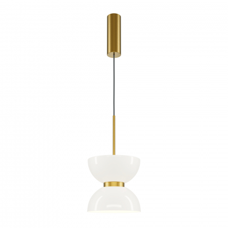 Pendule - Pendul LED Kyoto MOD178PL-L11G3K, 11W, 1300lm, lumina calda, IP20, auriu, Maytoni