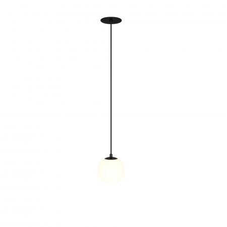 Promotii - Pendul LED Luna P039PL-5W3K-10INS-B, 5W, 300lm, lumina calda, IP20, negru+alb, Maytoni
