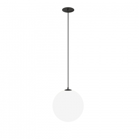 Pendule - Pendul LED Luna P039PL-5W3K-20INS-B, 5W, 310lm, lumina calda, IP20, negru+alb, Maytoni