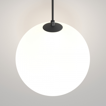 Pendul LED Luna P039PL-5W3K-20INS-B, 5W, 310lm, lumina calda, IP20, negru+alb, Maytoni [1]