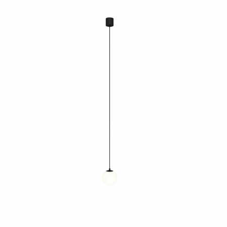 Promotii - Pendul LED Luna P039PL-5W4K-10-B, 5W, 330lm, lumina neutra, IP20, negru+alb, Maytoni