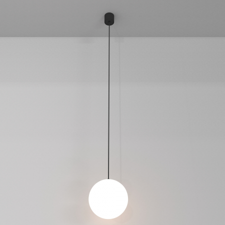 Produse - Pendul LED Luna P039PL-5W4K-20INS-B, 5W, 350lm, lumina neutra, IP20, negru+alb, Maytoni