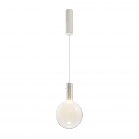 Pendule - Pendul LED Nebula MOD182PL-L4W3K, 4W, 400lm, lumina calda, IP20, alb, Maytoni