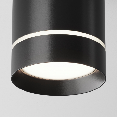 Pendul LED Orlo P085PL-12W4K-B, 12W, 560lm, lumina neutra, IP20, negru, Maytoni [1]