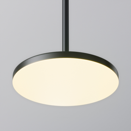 Pendul LED Plato P076PL-L12W3K-B, 12W, 700lm, lumina calda, IP20, negru+alb, Maytoni [1]