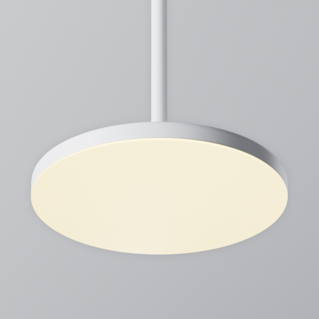 Pendul LED Plato P076PL-L12W3K-W, 12W, 790lm, lumina calda, IP20, alb, Maytoni [1]