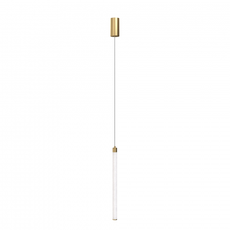 Promotii - Pendul LED Ray P022PL-L20G3K, 20W, 2600lm, lumina calda, IP20, auriu, Maytoni