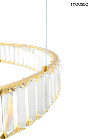 Pendul Liberty 3B 190x120x158 cm, Sticlă Cristal Auriu - Moosee [2]