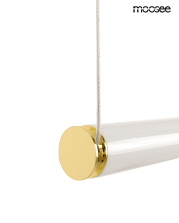 Pendul Libra 85x8,5x8,5 cm, Metal și Sticlă Auriu - Moosee [4]