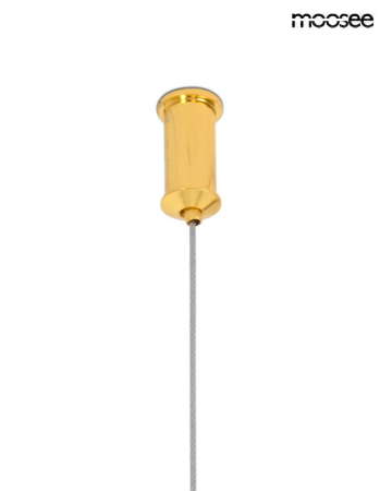 Pendul Libra 85x8,5x8,5 cm, Metal și Sticlă Auriu - Moosee [6]