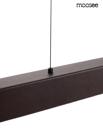 Pendul Linea 121x8x200 cm, Piele Maro - Moosee [2]