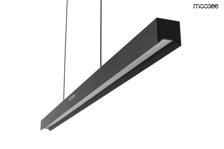Pendul Liner 113,5x6x175 cm, Oțel și Acril Negru - Moosee [6]