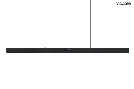 Produse - Pendul Liner 113,5x6x175 cm, Oțel și Acril Negru - Moosee
