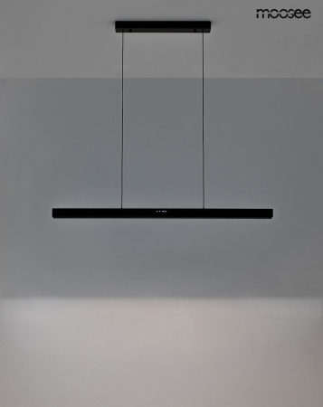 Pendul Liner 113,5x6x175 cm, Oțel și Acril Negru - Moosee [9]