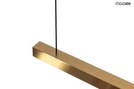 Pendul Linus 120x6x195 cm, Oțel și Aluminiu Auriu - Moosee [6]