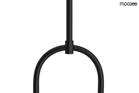 Pendul Low 25x13x133 cm, Sticlă și Metal Negru - Moosee [2]
