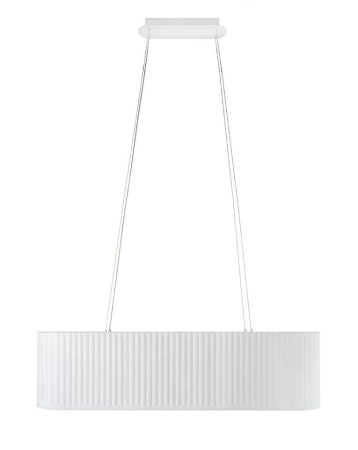 Pendul Mazaya 120x28x534 cm, Metal Alb - Moosee [0]