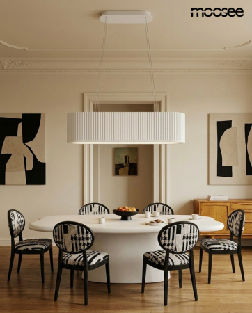 Pendul Mazaya 120x28x534 cm, Metal Alb - Moosee [10]
