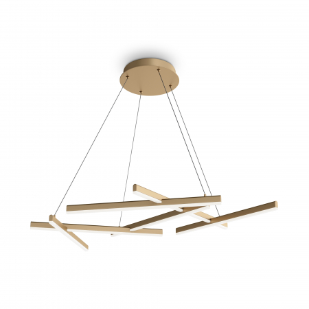 Pendul LINE Auriu 4000k MOD016PL-L75MG4K Maytoni Modern [1]