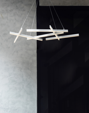 Pendul LINE Alb 3000k MOD016PL-L75W Maytoni Modern [1]