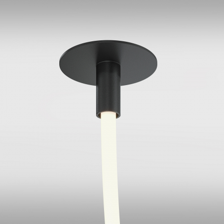 Lustra LED Tau MOD146PL-L40B3K, 40W, 2200lm, lumina calda, IP20, neagra, Maytoni [1]