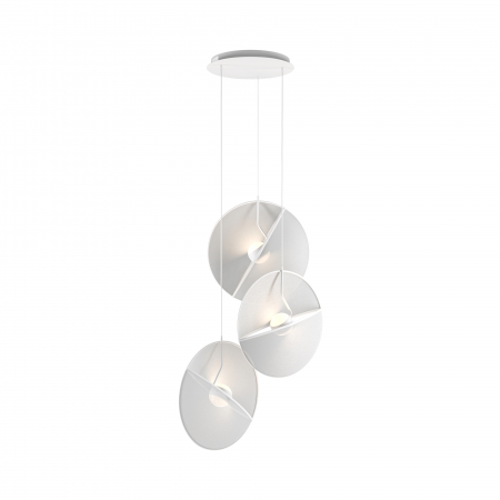 Produse - Lustra LED Reflex MOD154PL-L6W3K1, 39W, 2300lm, lumina calda, IP20, alba, Maytoni