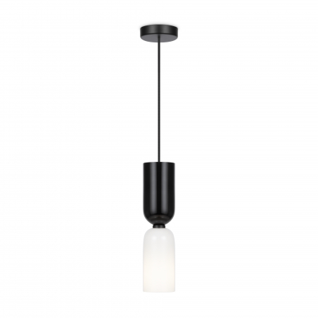 Produse - Pendul Memory MOD177PL-01W, 1xE14, negru+alb, IP20, Maytoni