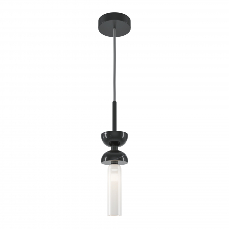 Pendule - Pendul Kyoto MOD178PL-01B, 1xG9, negru+alb, IP20, Maytoni