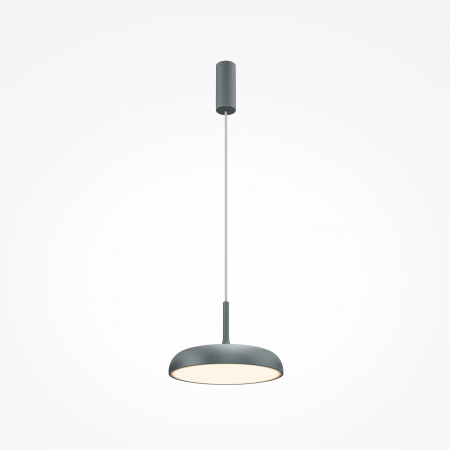 Produse - Pendul LED Gerhard MOD189PL-L12GR3K1, 19W, 1000lm, lumina calda, IP20, gri, Maytoni