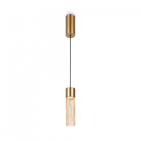 Pendul LED Imaginary MOD190PL-L10G3K, 5W, 100lm, lumina calda, IP20, auriu, Maytoni [2]