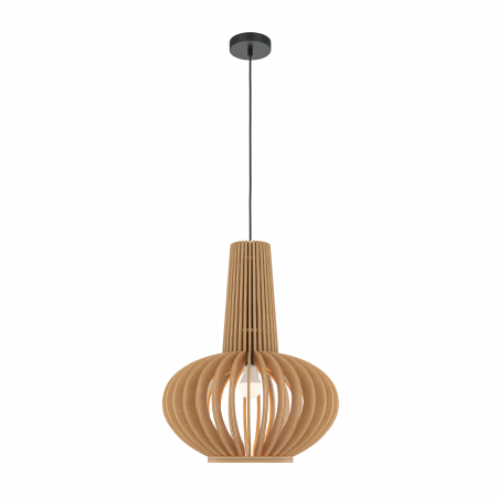 Produse - Pendul Roots MOD193PL-01W1, 1xE27, negru+bej, IP20, Maytoni