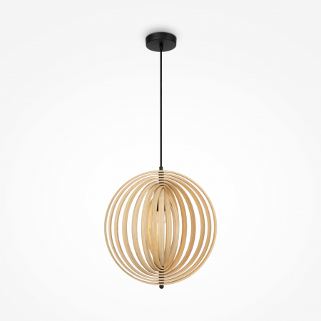 Produse - Pendul Roots MOD197PL-01W, 1xE27, negru+bej, IP20, Maytoni
