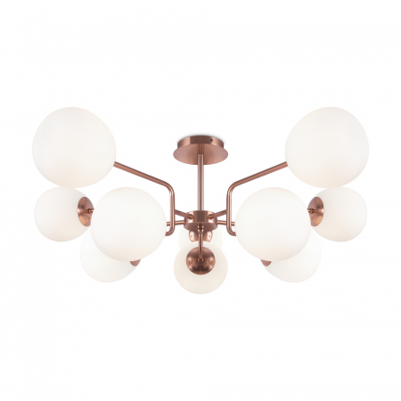 Lustre - Lustra Erich MOD221PL-10G, 10xE14, alba+aurie, IP20, Maytoni