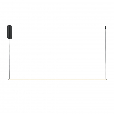 Lustre - Lustra LED Halo MOD246PL-L24BK, 16W, 800lm, lumina calda, IP20, neagra, Maytoni
